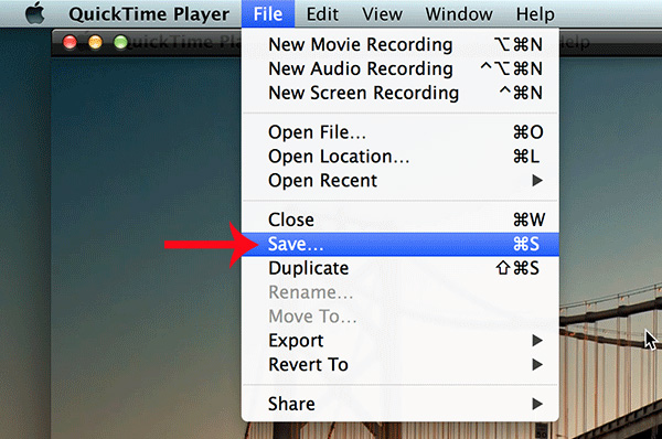 quick time player for mac make copy of slide